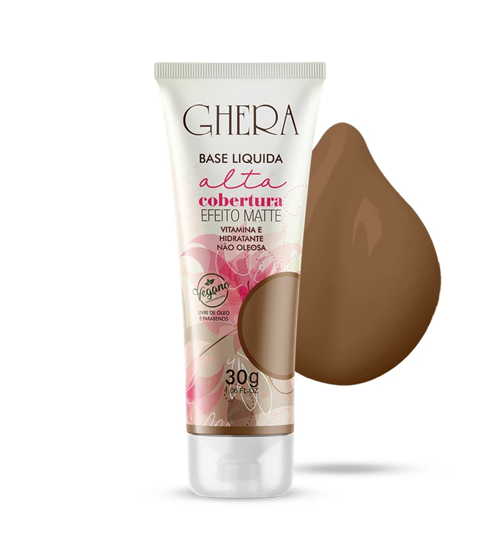 Base Líquida Matte 7 Vegana Ghera