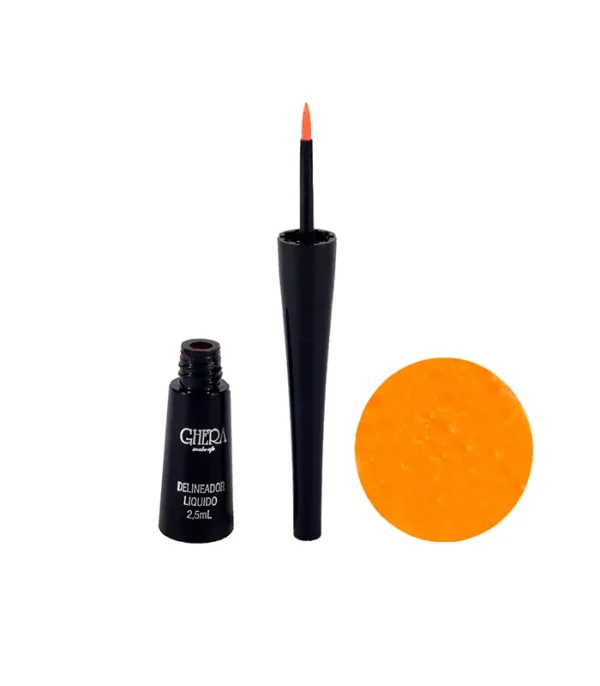 Delineador Líquido Laranja Ghera